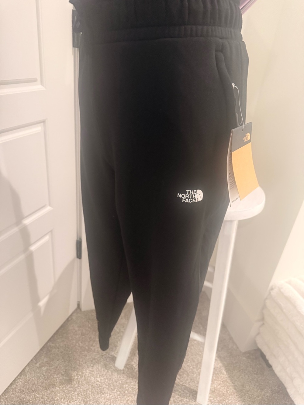 The North Face Black Logo Sweatpants